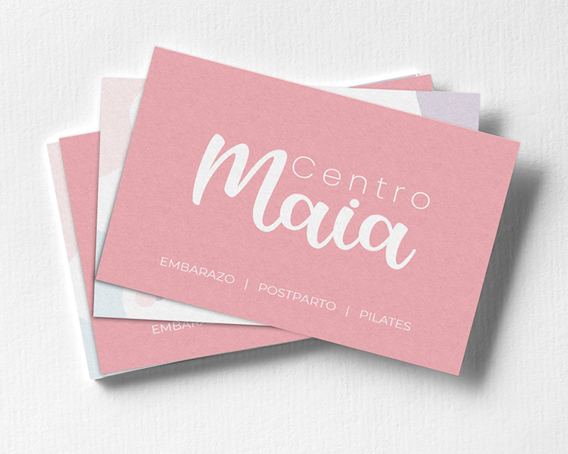 Tarjetas de visita Centro Maia