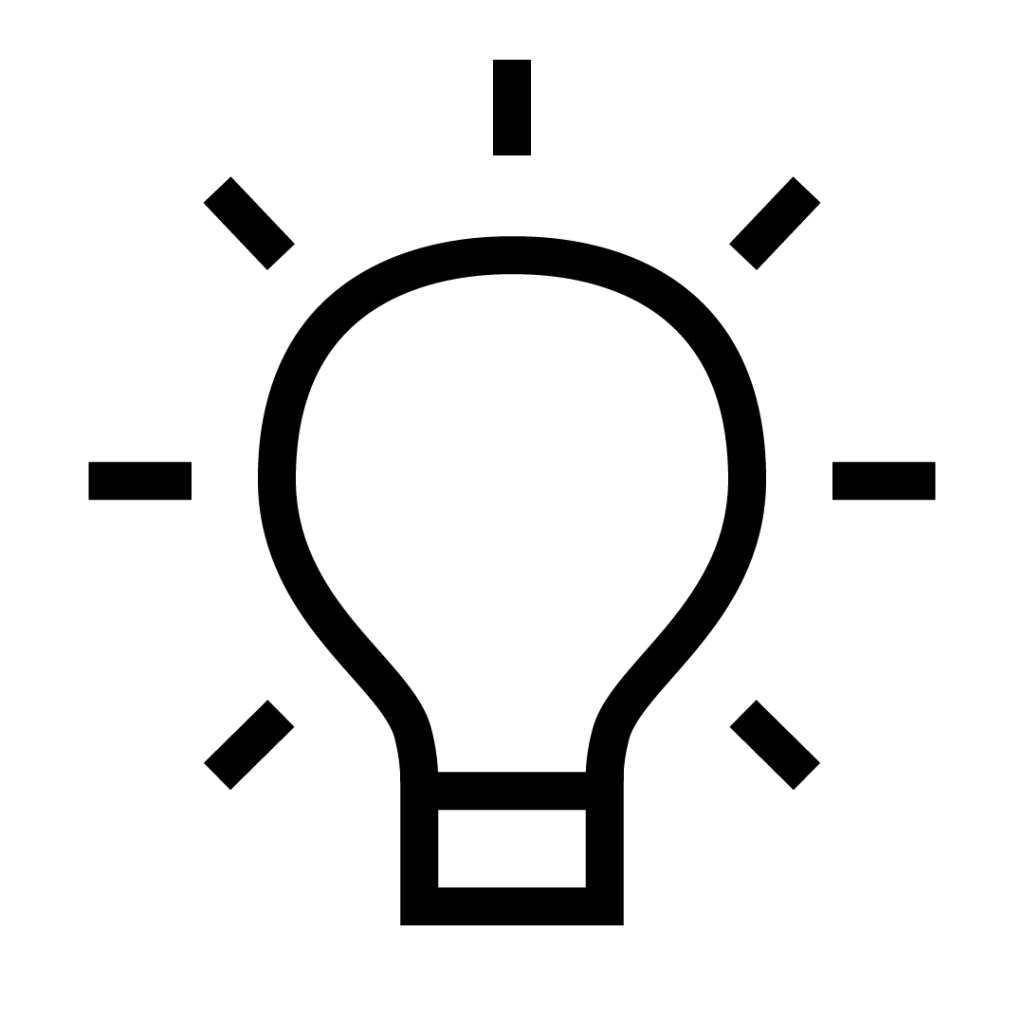 Icono bombilla