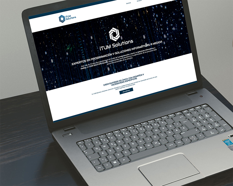 Diseño web Itums Solutions