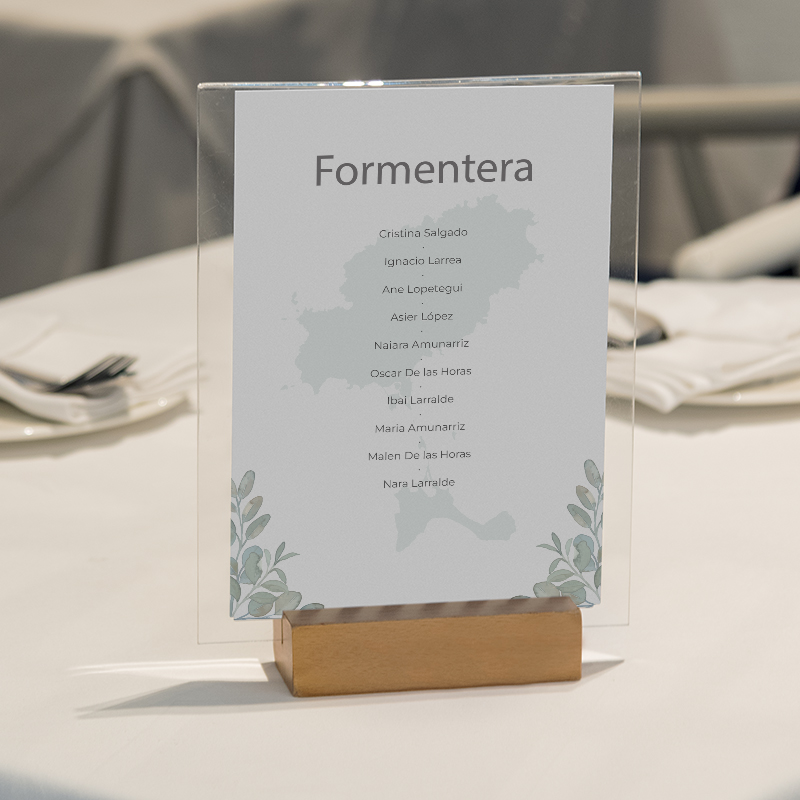 Seating plan boda