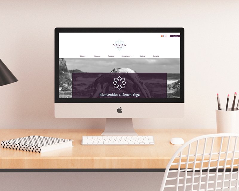 Diseño web Denen Yoga
