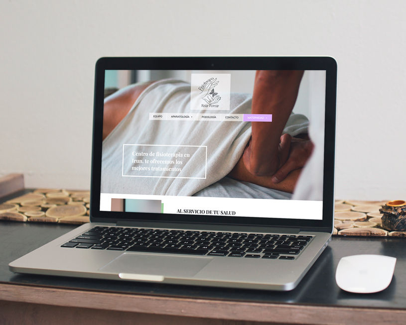 Diseño web Itziar Pomar