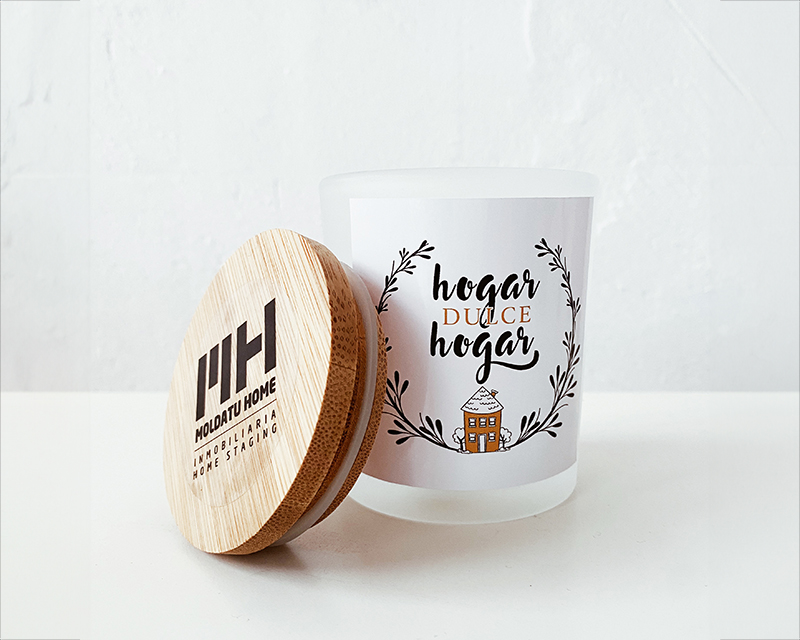 Vela personalizada Moldatu Home