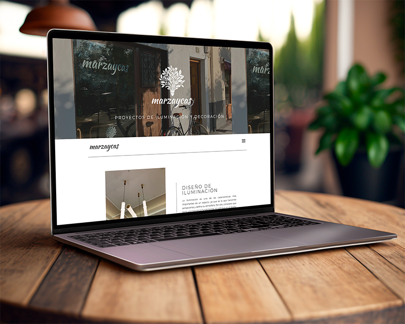 Diseño web Marzaycas